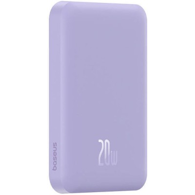 Baseues Magnetic Mini Powerbank 5000mAh 20W Purple